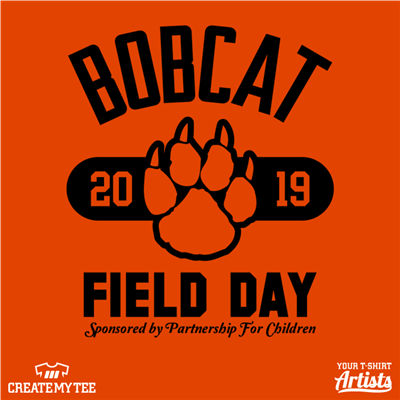 Bobcat Field Day, Paw Print