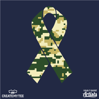 Henrico Fire, Service Appreciation, Camo, Ribbon, Digital Camo