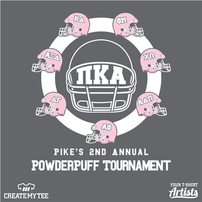 Powderpuff, Football, Helmets, Sports, Pike, PKA