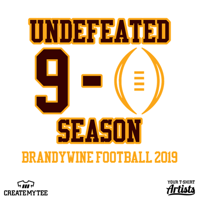 Undefeated Season, Football, High School, Sports, Brandywine