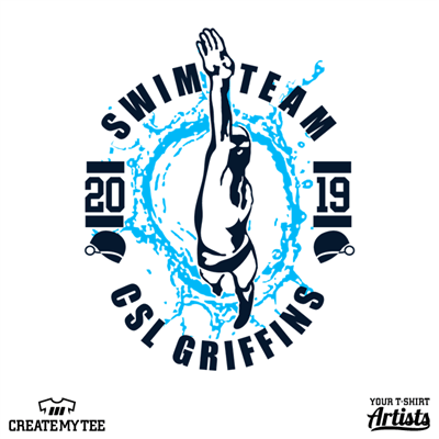 csl, griffins, swim, team, 2019