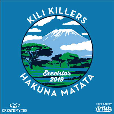 Kili Killers, Hakuna Matata, Excelsior 2019, Mountain