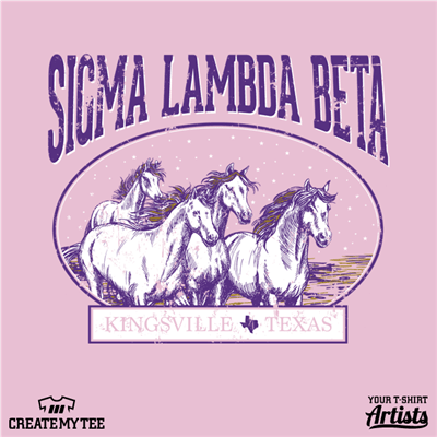 Sigma Lambda Beta, Horse, White Stallions, Texas