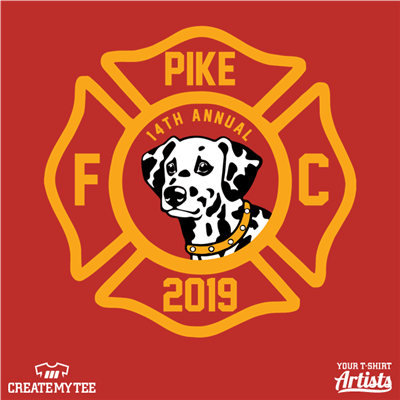 PIKE, Pi Kappa Alpha, Fireman's Challenge, Greek, Dalmatian