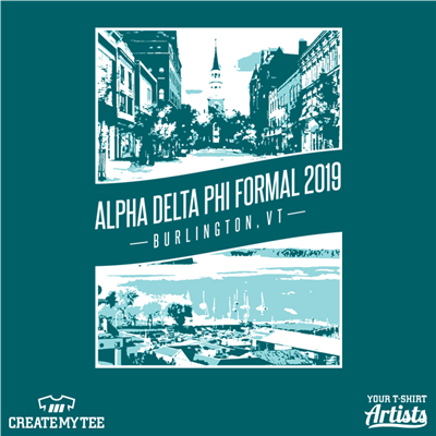 Alpha Delta Phi, Formal 2019, Burlington VT, Lake Champlain