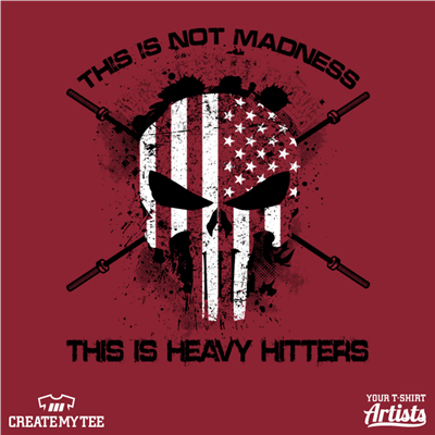 Heavy Hitters, Crossfit, HHCF, Madness, Skull