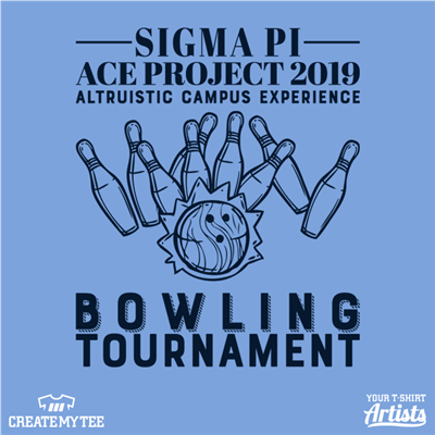 Sigma Pi, Ace Project, 2019, Bowling, Tournament