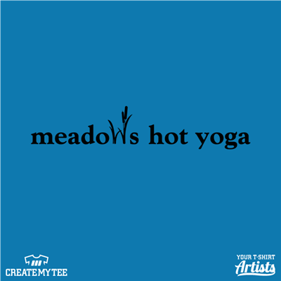 Meadows Hot Yoga, Logo, 11