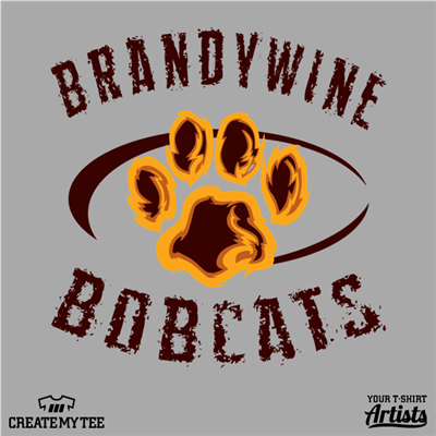 Brandywine, Bobcats, Elementary, Paw