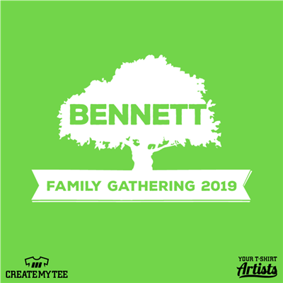 BENNETT, Family Reunion, Family Gathering, 2019, Tree
