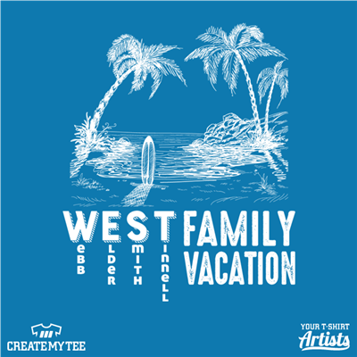 WEST, Family Vacation, Family Reunion, Vacation, Beach, Hawaii, 2019