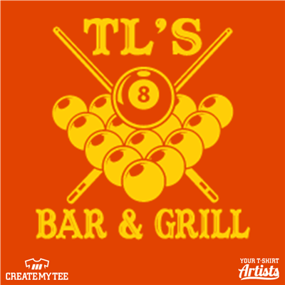 TL's, Bar, Grill, Restaurant, 8 Ball, Pool, Pocket