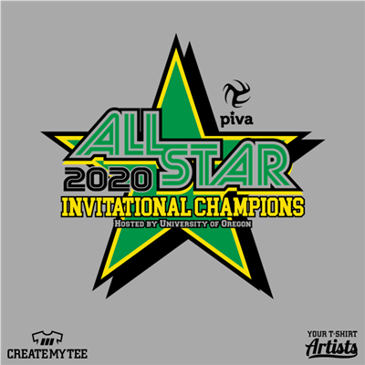 PIVA, All Star, 2020, Invitational Champions, Oregon, 11