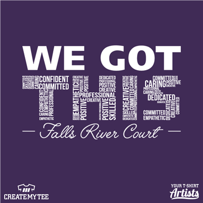 WE GOT THIS, Wordcloud, Falls River Court, Nursing Home, 10.5