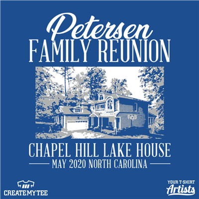 Petersen, Family Reunion, House, Lake