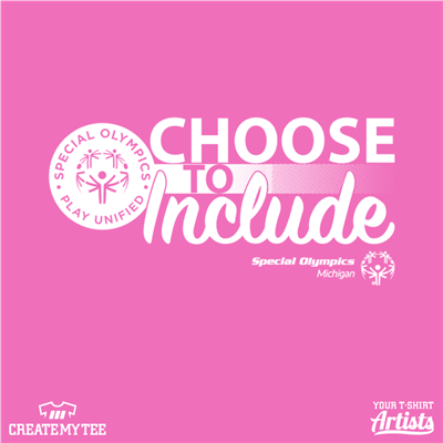 choose to include, special olympics, michigan