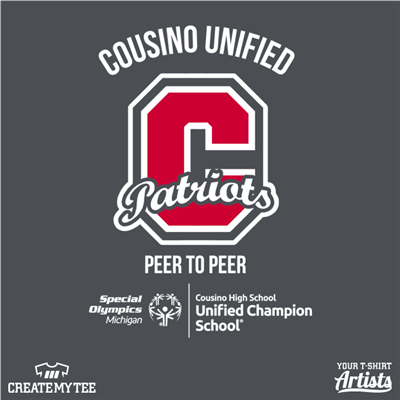 Cousino Unified, C, Patriots, Peer to Peer, Special Olympics Michigan