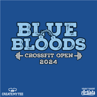 Blue Bloods, Crossfit Open 2024, Hand cuffs, weights