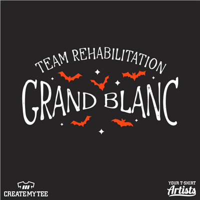 Team Rehab, Grand Blanc, Halloween, bats