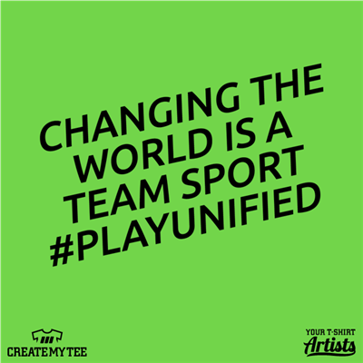Unified Schools Team Farmington Changing the world is a team sport Play unified Back