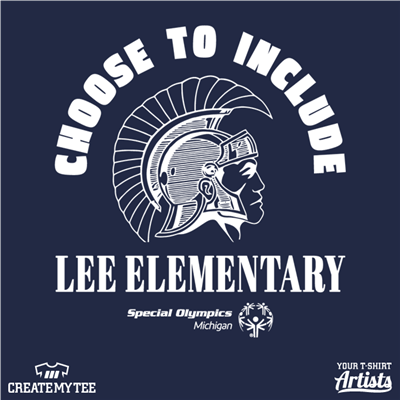 Lee Elementary, Choose to Include, Lee Elementary Choose to Include, Spartans, 2024, Front