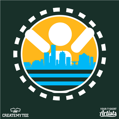 Team Rehab, West Allis, Milwaukee Skyline