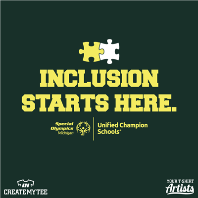 Jenison High School Wildcats Unified Schools Inclusion Starts Here Special Olympics Back