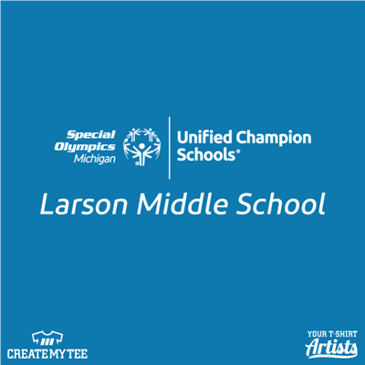Larson Middle School, Unified Schools, Autism Acceptance, 2025, Back