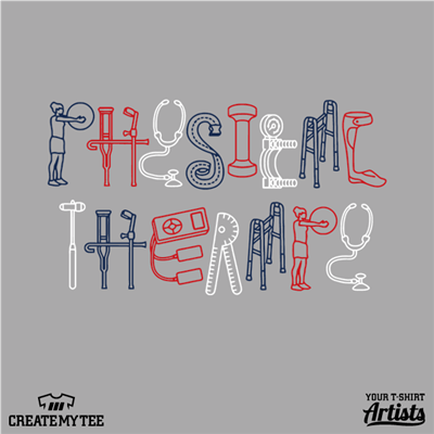 physical therapy, tools, symbols, patriotic