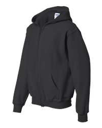 Gildan Youth Heavy Blend 50/50 Full-Zip Hoodie - DISCONTINUED (18600B)