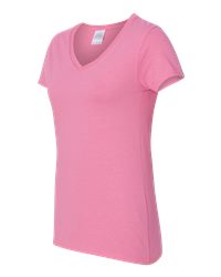 Gildan Ladies' Heavy Cotton V-Neck T-Shirt