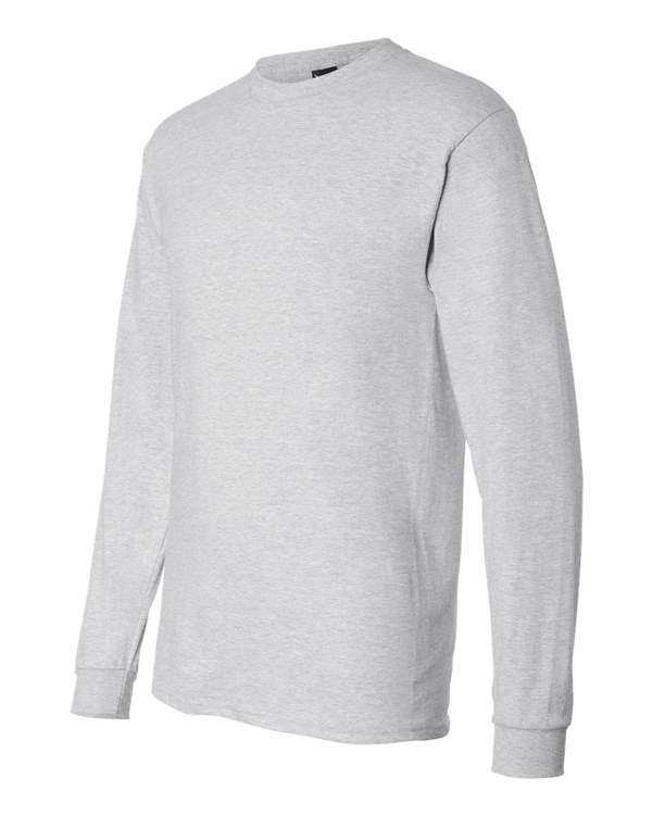 Hanes Beefy-T Long-Sleeve T-Shirt (5186) Sizing Guide | CreateMyTee